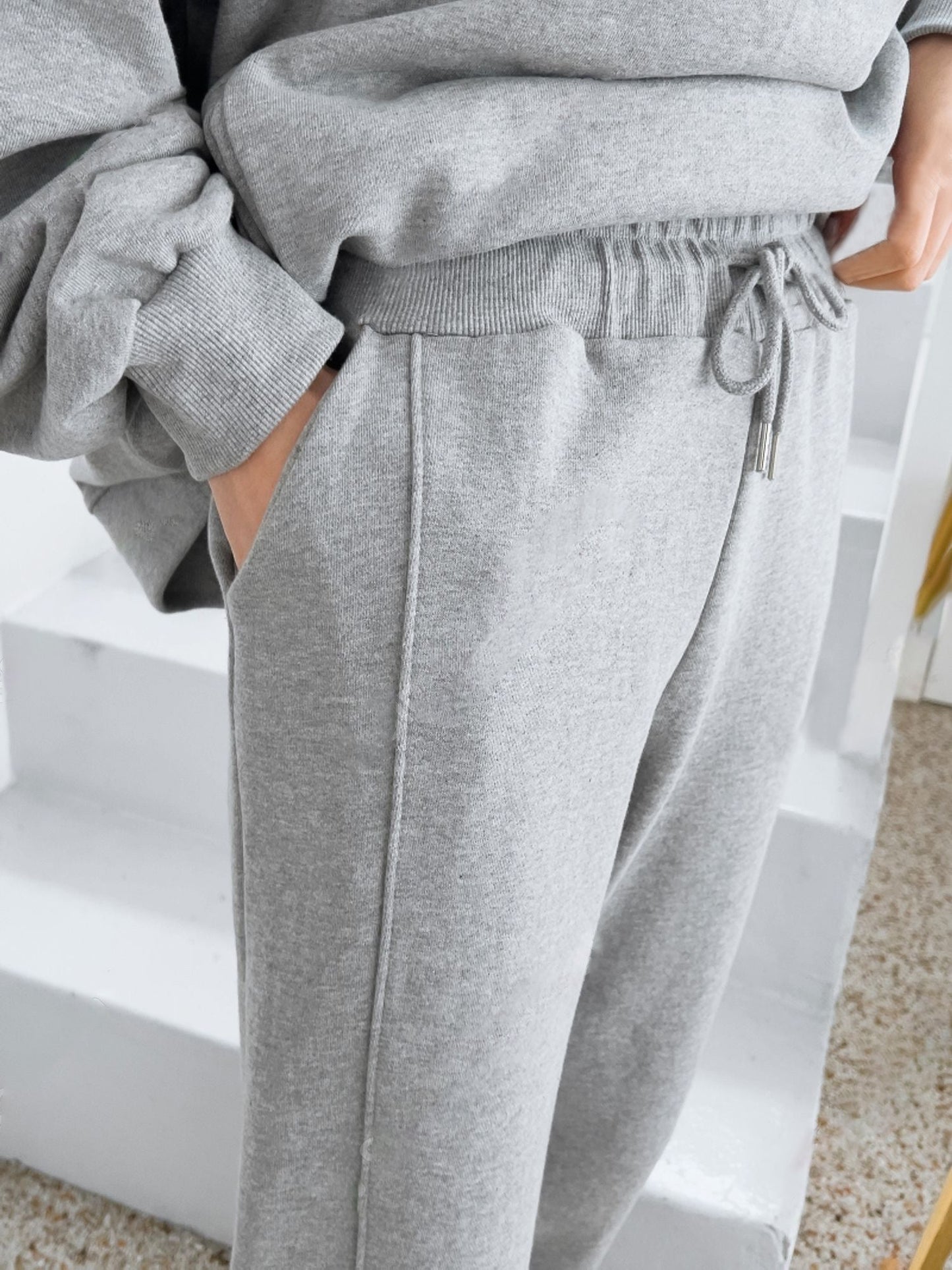 Terry Over Fit Training Set (Side Pocket on Top)