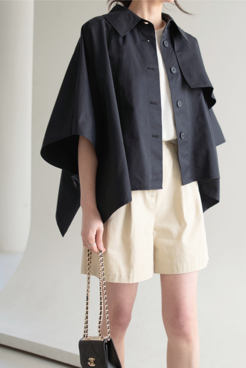 Trench Cape Shircket (트렌치 케이프 셔츠자켓)