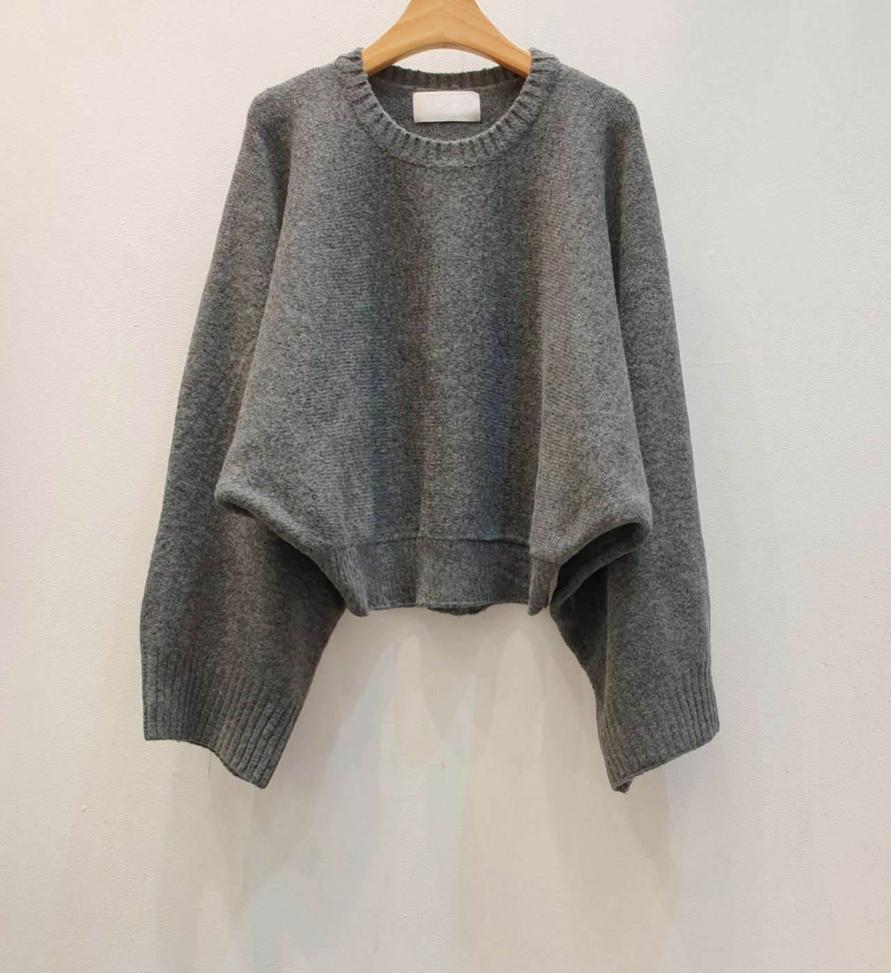 Trapeze Boxy Sweater Top