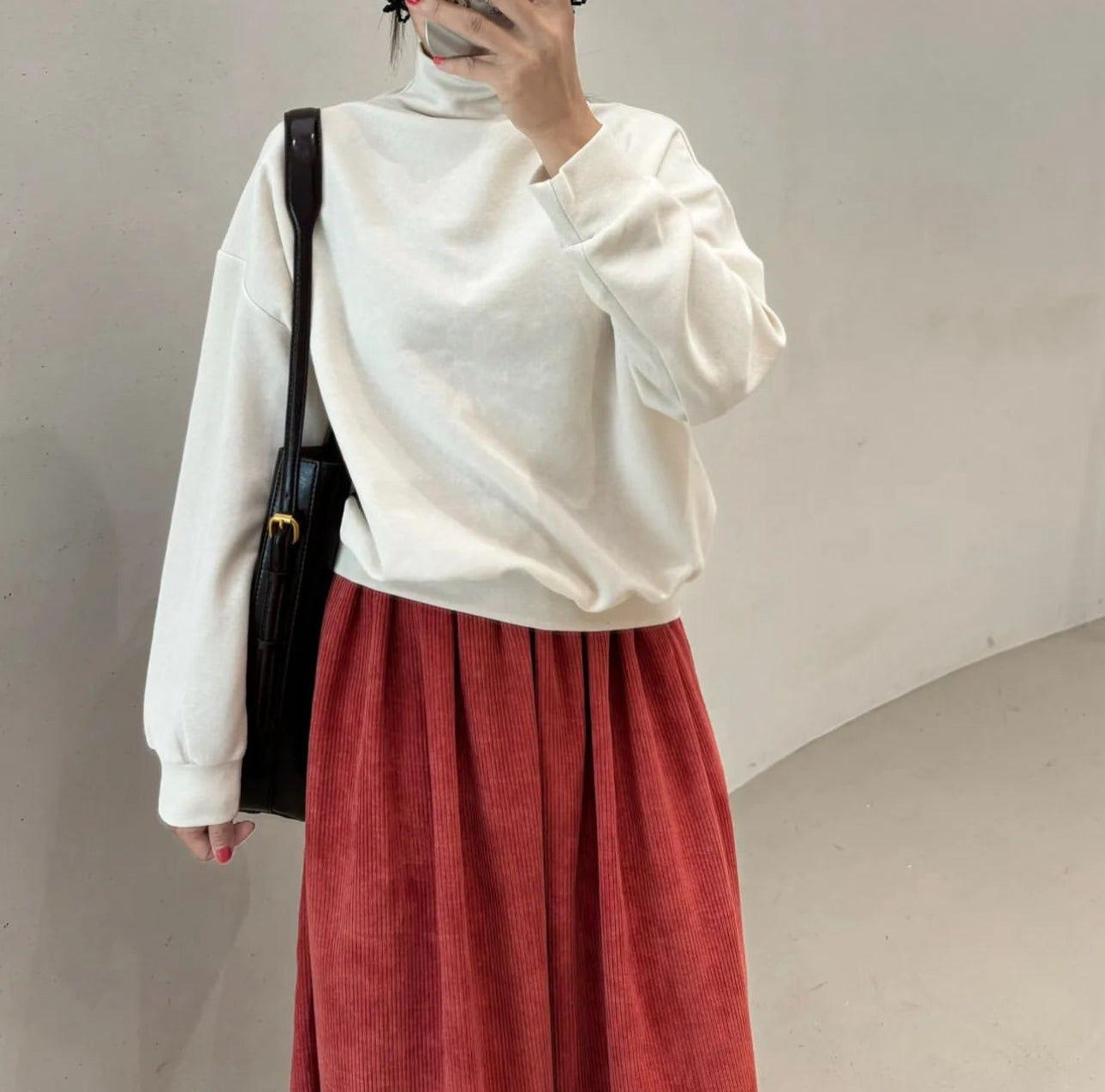 Mock Neck Sweatshirts