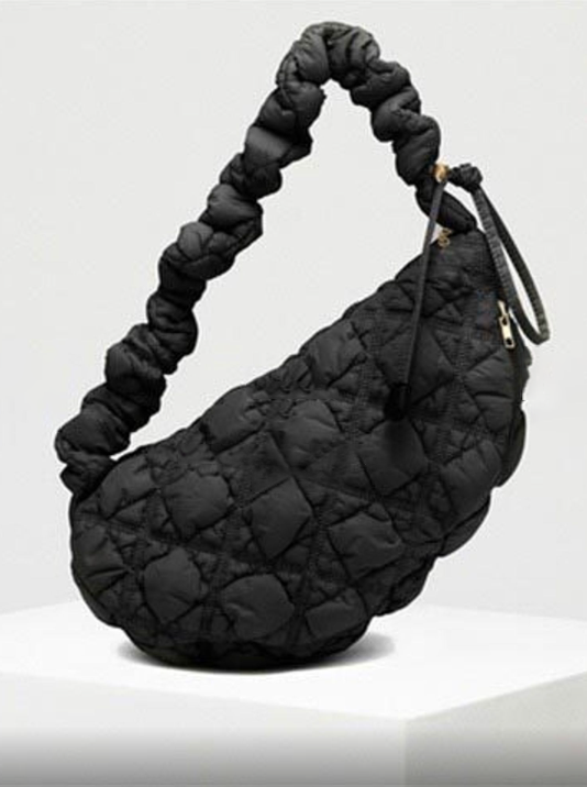 Bubble Shirring Cross to Shoulder Magic Bag (transformable🧙🏻♀️)