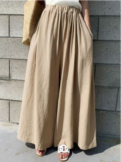 Linen Colorful Wide Pants (시원한 린넨 와이드 팬츠)