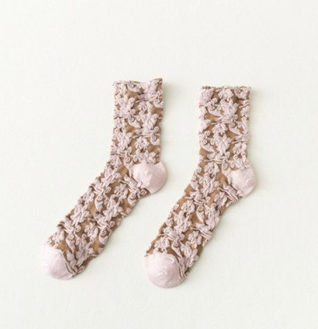 Unique Embroidery Socks