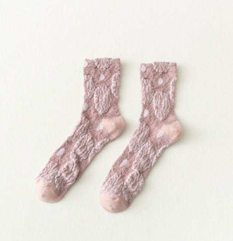 Unique Embroidery Socks