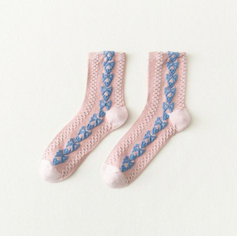 Unique Embroidery Socks