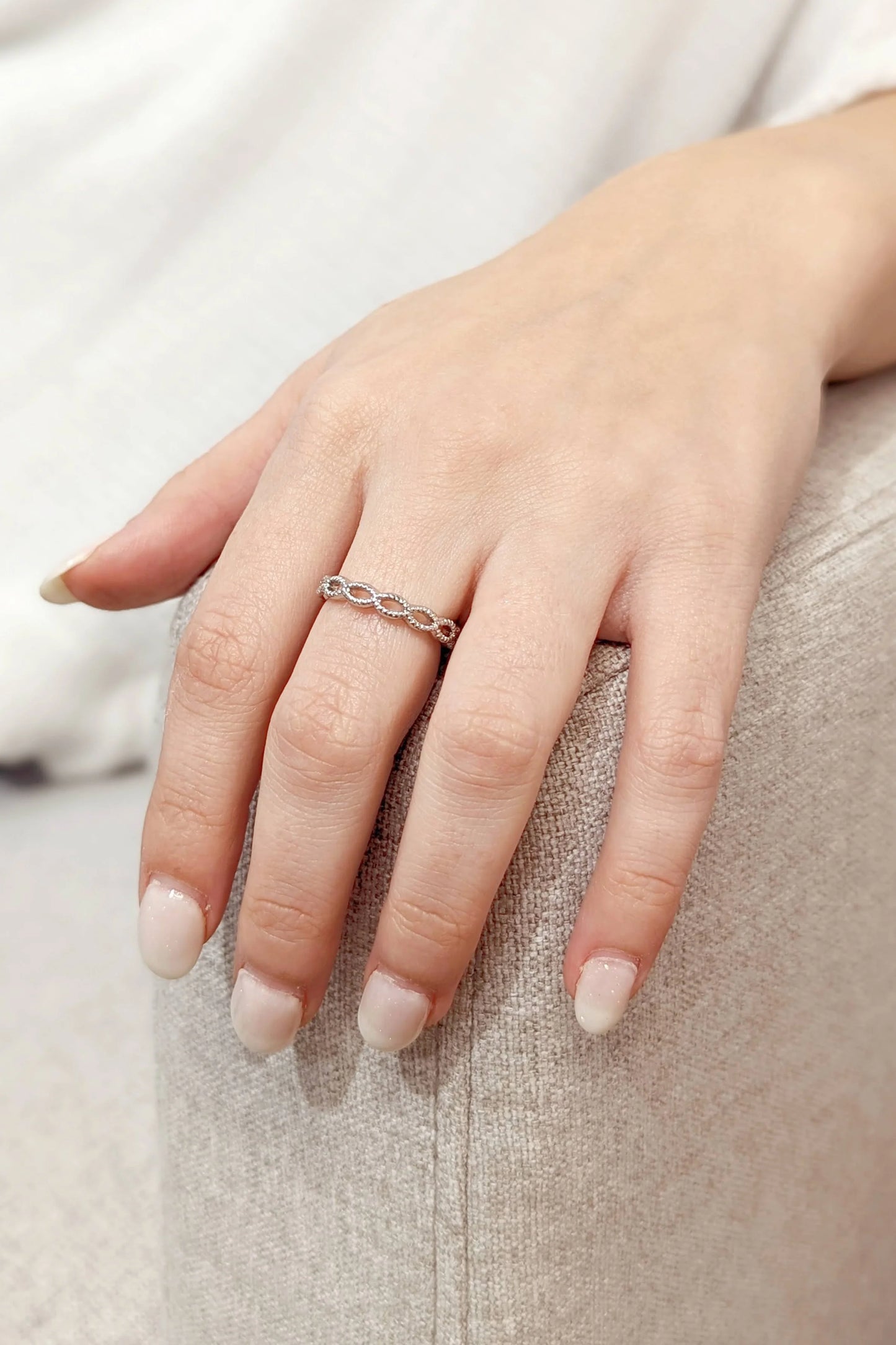 Chloe Chain Ring