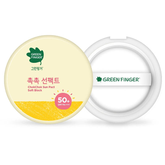 Green Finger Sun Care - Sun pact 16g x3 Set (그린핑거 키즈 썬케어 - 썬팩트 리필 2개 포함)