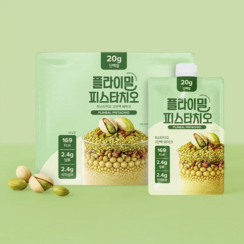 💥 New💥 FULLIGHT FLIMEAL Protein Shake 45g x 7ea Pack Pistachio Flavor (플라이밀 단백질쉐이크 피스타치오맛)