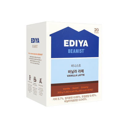 EDIYA Beanist Vanilla Latte 20ct