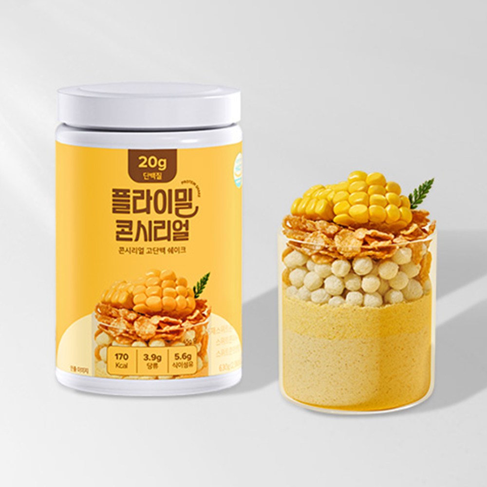 💥 New💥 FULLIGHT FLIMEAL PROTEIN SHAKE 630g Corn Cereal Flavor (플라이밀 단백 ...