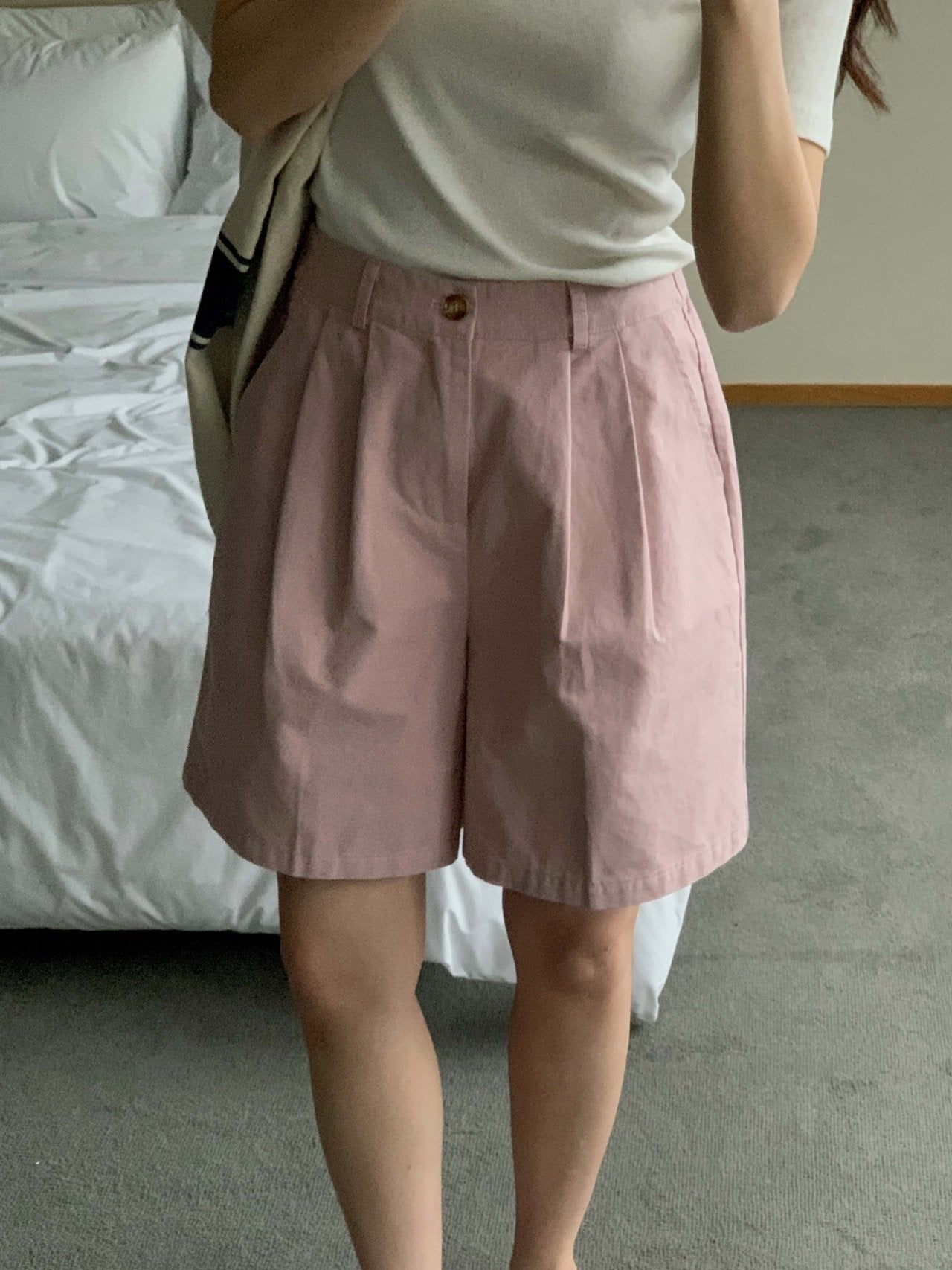 Cotton Bermuda Shorts