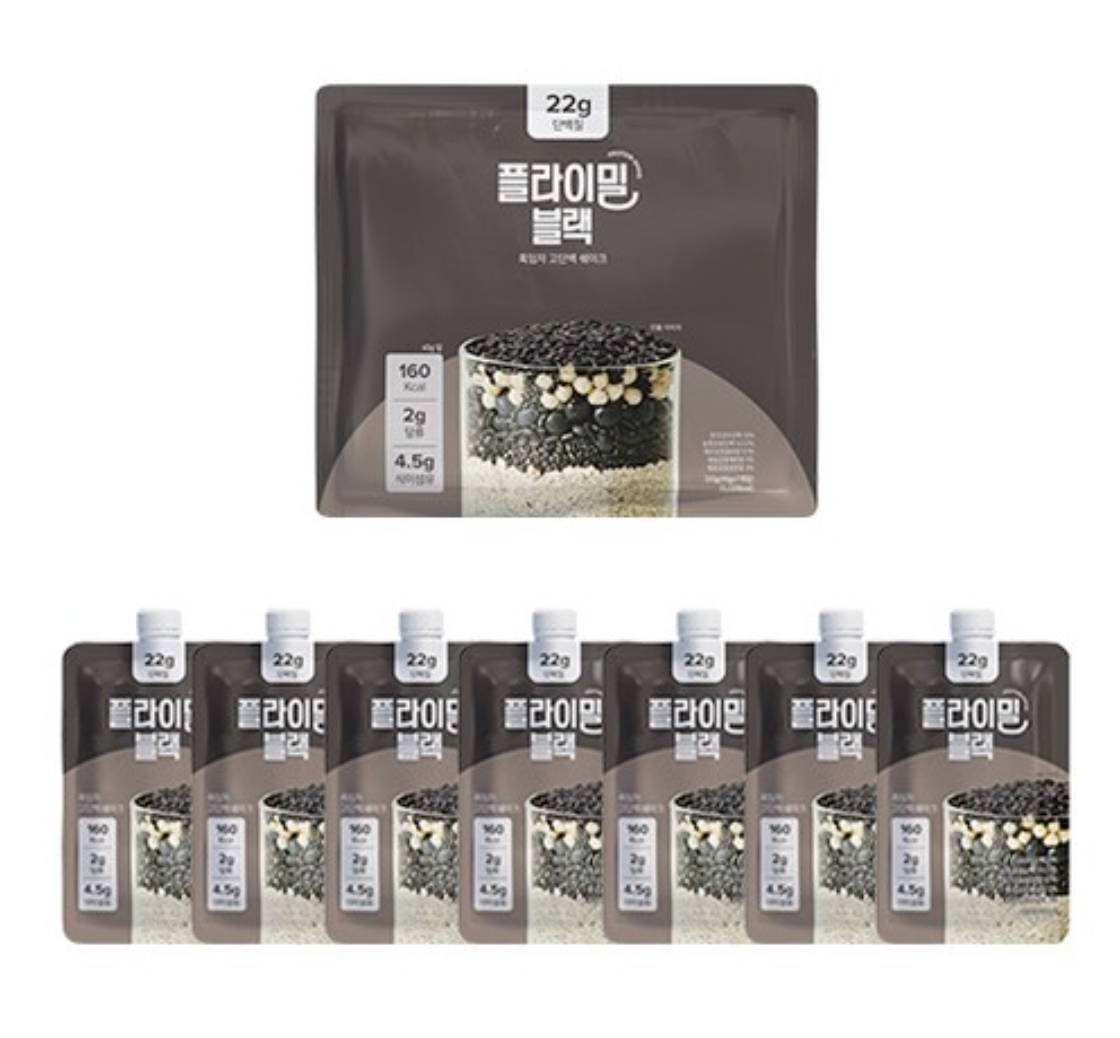 FULLIGHT FLIMEAL Protein Shake 45g x 7ea Pack - 6 Flavor (플라이밀 단백질 쉐이크 7개 팩)