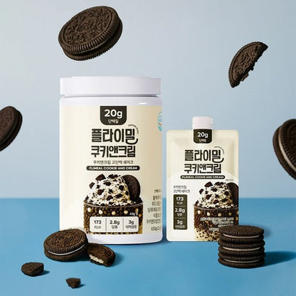 💥 New💥 FULLIGHT FLIMEAL Protein Shake 630g Cookies & Cream Flavor (플라이밀 단백질쉐이크 대용량 쿠키 앤 크림 맛)
