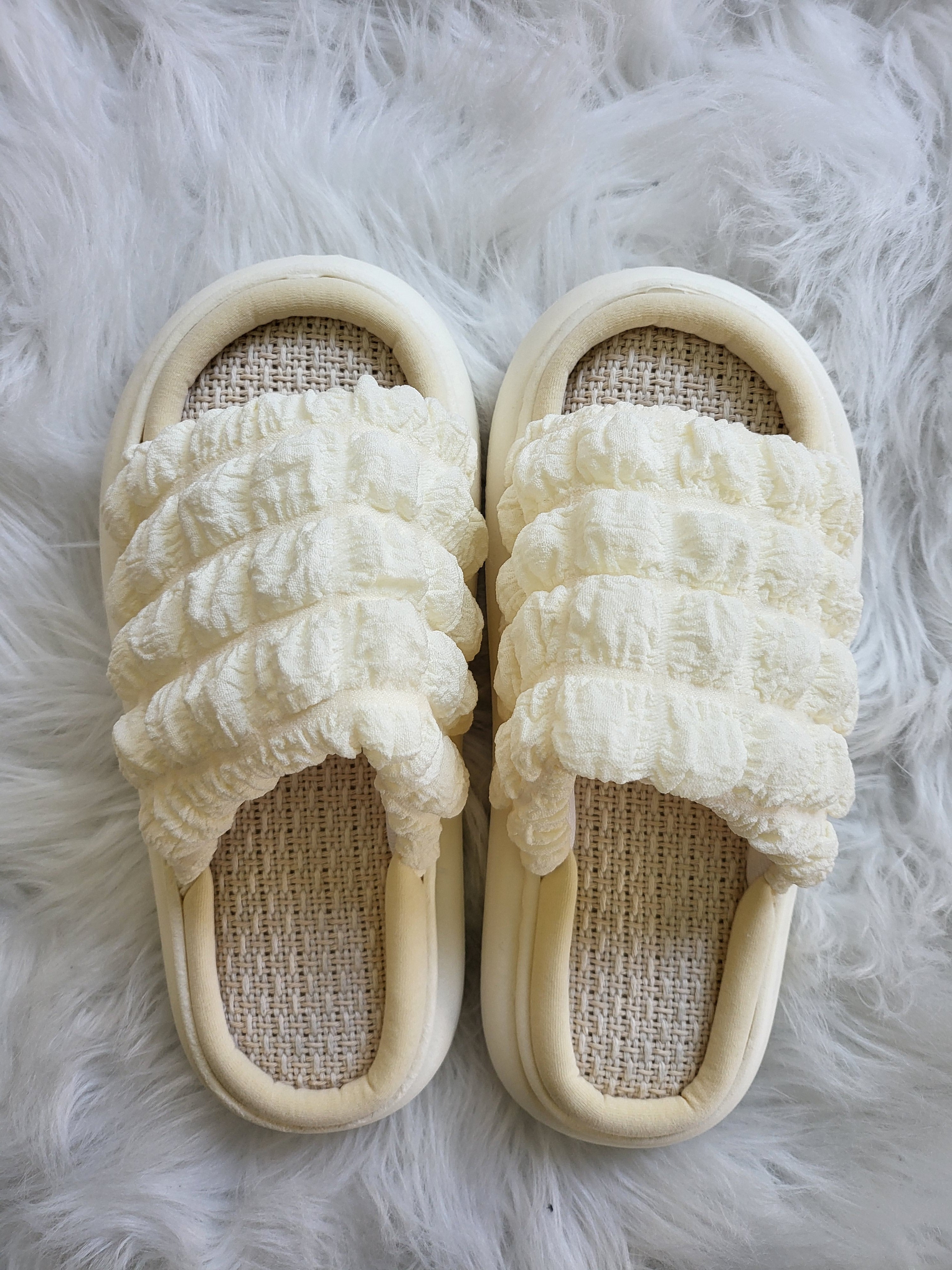 Puff slipper best sale